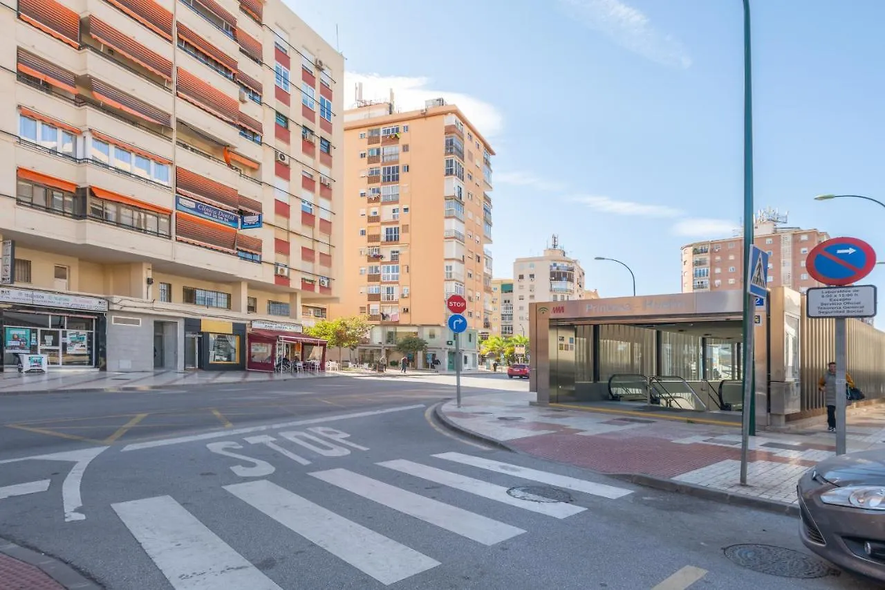 Princesas Flat, Luxury Apartament Near Beach&Metro Free Parking Malaga